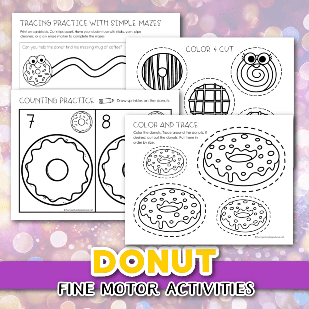 donut-activity-1024x1024 Donut Fine Motor Activities