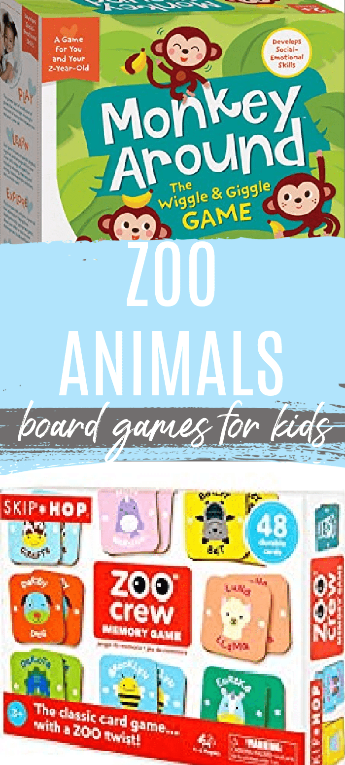 Zoo Animal Games for Preschoolers