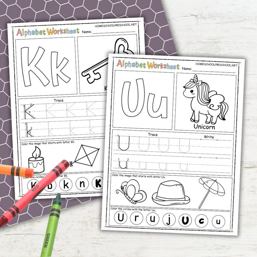 Fun Ways to Learn with Alphabet Review Worksheets