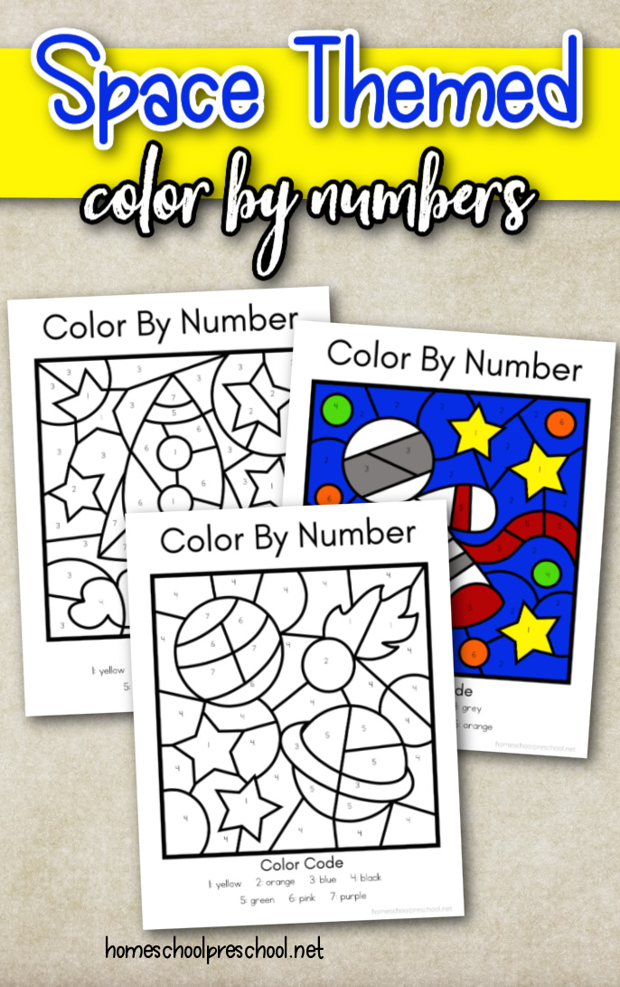 color-by-number-space Color by Number Space
