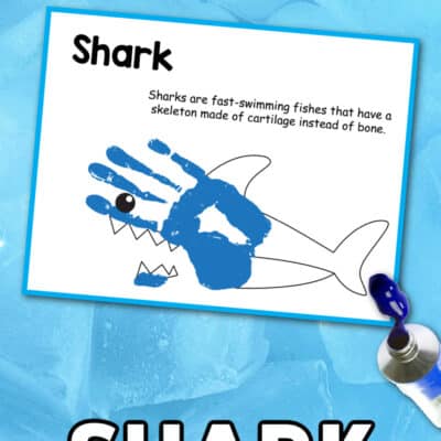 Shark Handprint Art