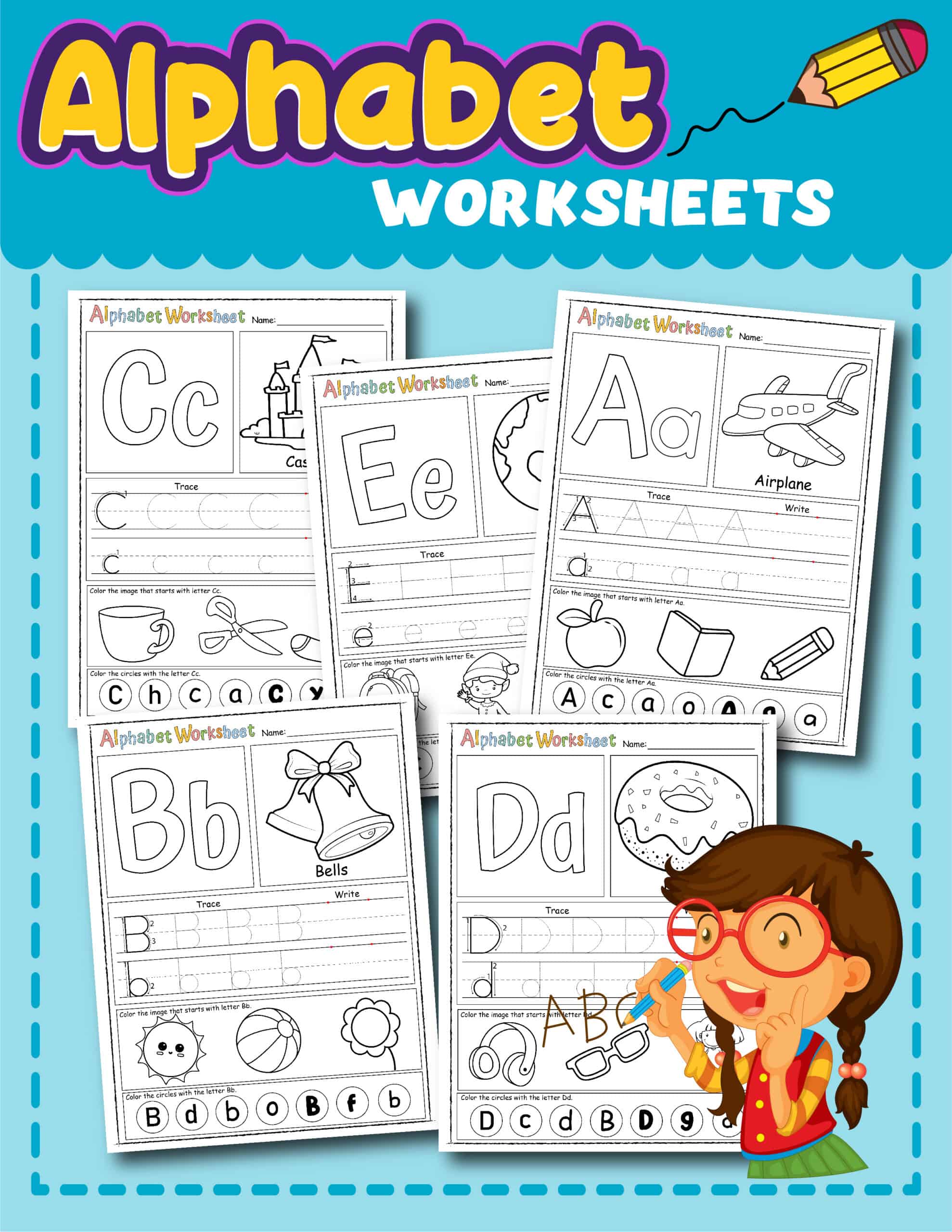 Alphabet Review Worksheets