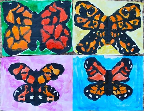 monarch-butterfly-art 21 Monarch Butterfly Crafts for Preschoolers