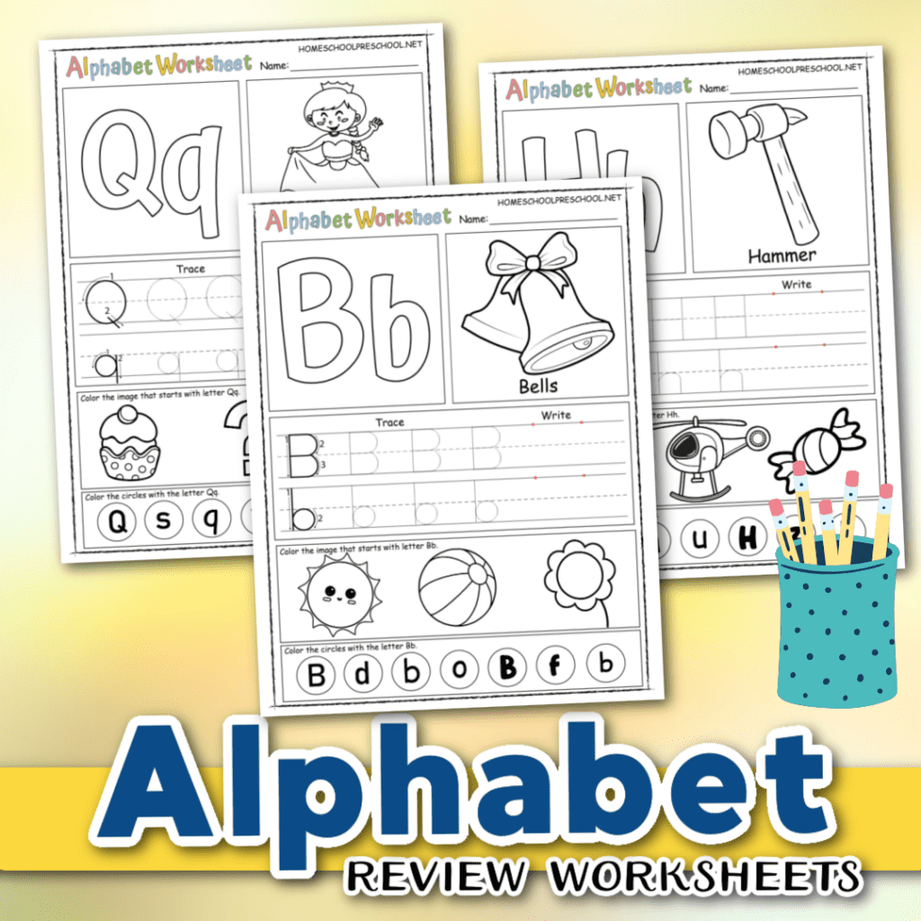 printable-alphabet-1024x1024 Alphabet Review Worksheets