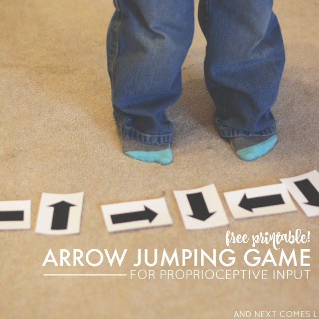arrow-jumping-game-for-kids-proprioceptive-sensory-input-activity-autism-sensory-processing-square-free-printable Jumping Games