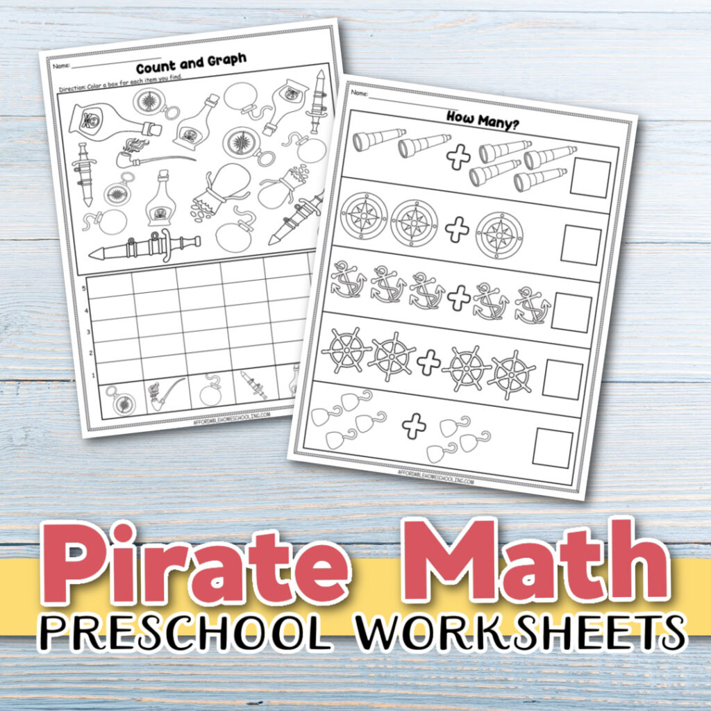 pirate-math-activities-for-preschoolers-1024x1024 Pirate Math Worksheets