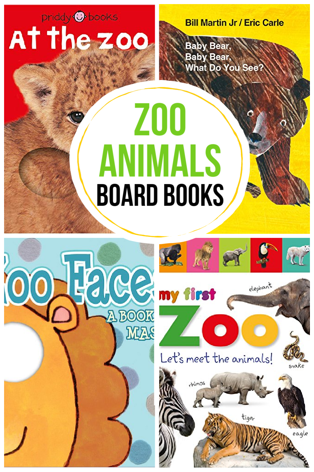 20+ Engaging Board Book Zoo Animal Books for Toddlers