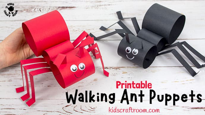 Walking-Ant-Craft-Landscape Picnic Crafts for Preschoolers