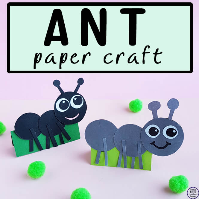 ant-paper-craft-aaa Picnic Crafts for Preschoolers
