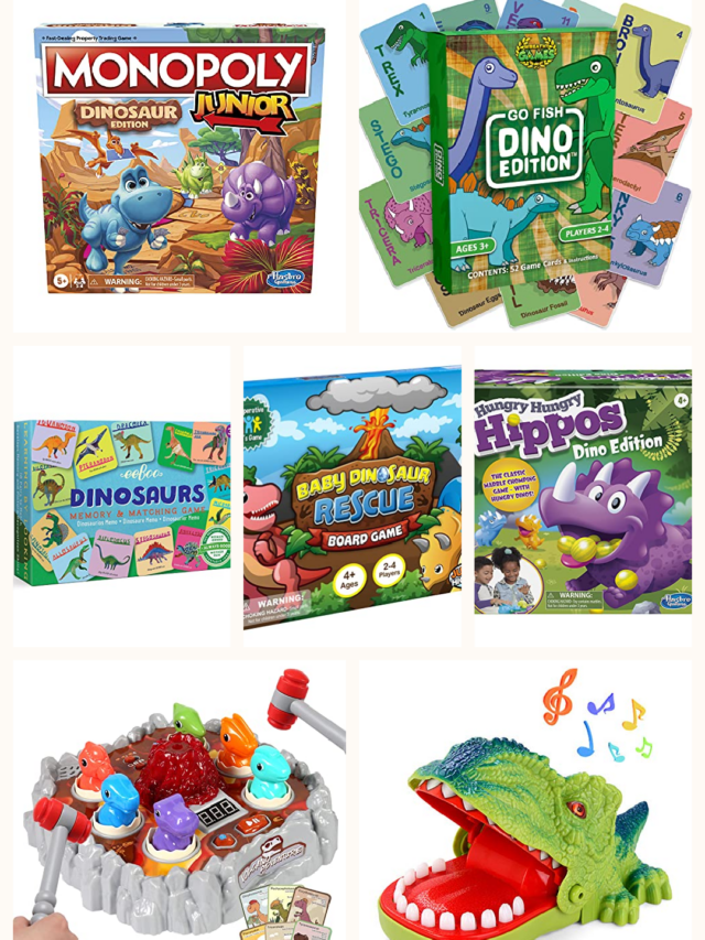 Dinosaur Games for Kids Story