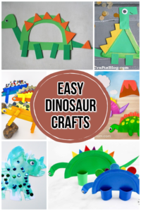 Easy Dinosaur Crafts for Preschoolers