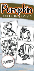 Pumpkin Coloring Pages for Preschool