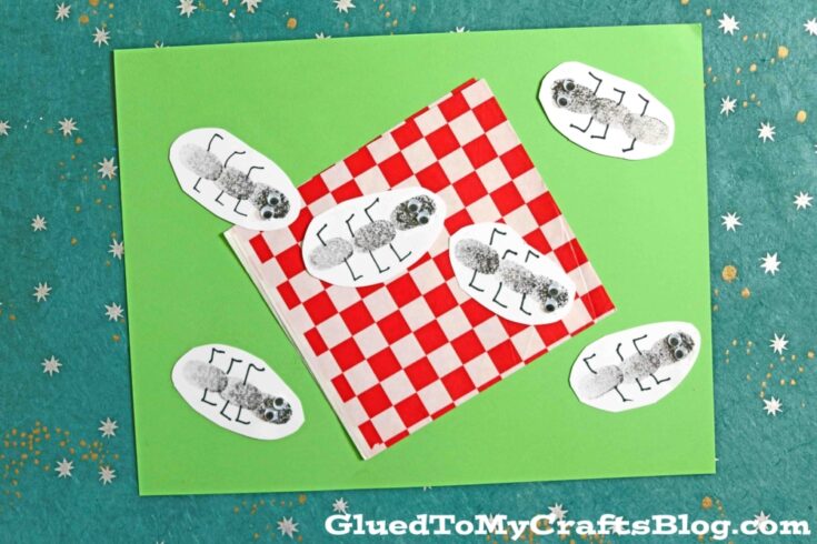 thumbprint-picnic-ants-kid-craft-idea-1-1000x667-1-735x490 Picnic Crafts for Preschoolers