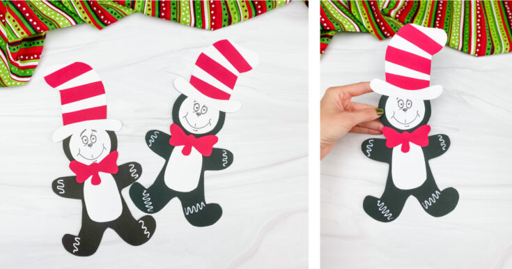 Cat-in-the-hat-gingerbread-man-craft-image-FB-735x386 Cat in the Hat Crafts