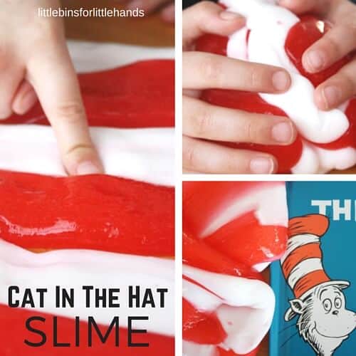 The-Cat-In-The-Hat-Slime-Dr-Seuss-Slime-Book-Activity Cat in the Hat Crafts