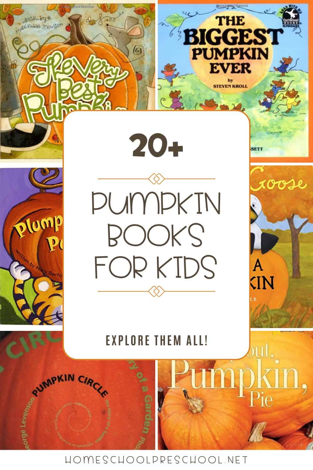 Pumpkin Books for Preschoolers to Read This Fall