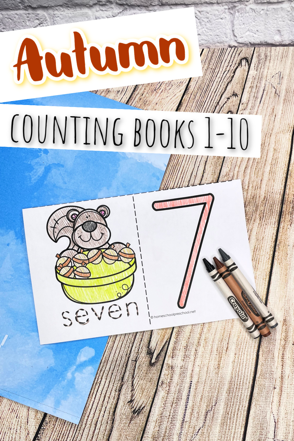 Fall Counting Books
