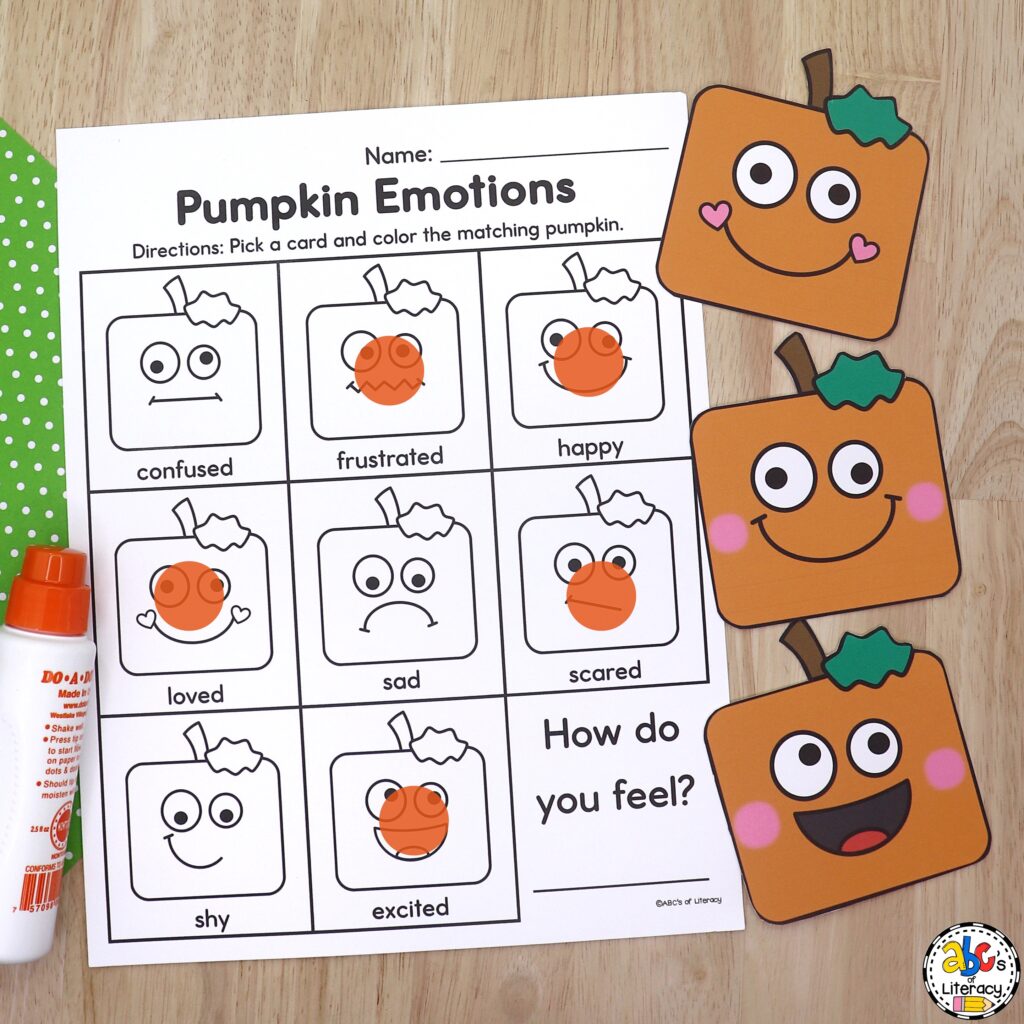 IMG_5055-1024x1024 Pumpkin Emotions Sensory Bin￼