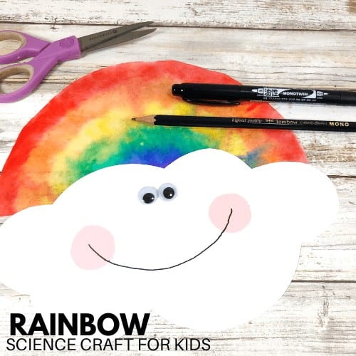 Rainbow-Science-Craft-Activity-for-Kids Cloud Crafts for Preschoolers