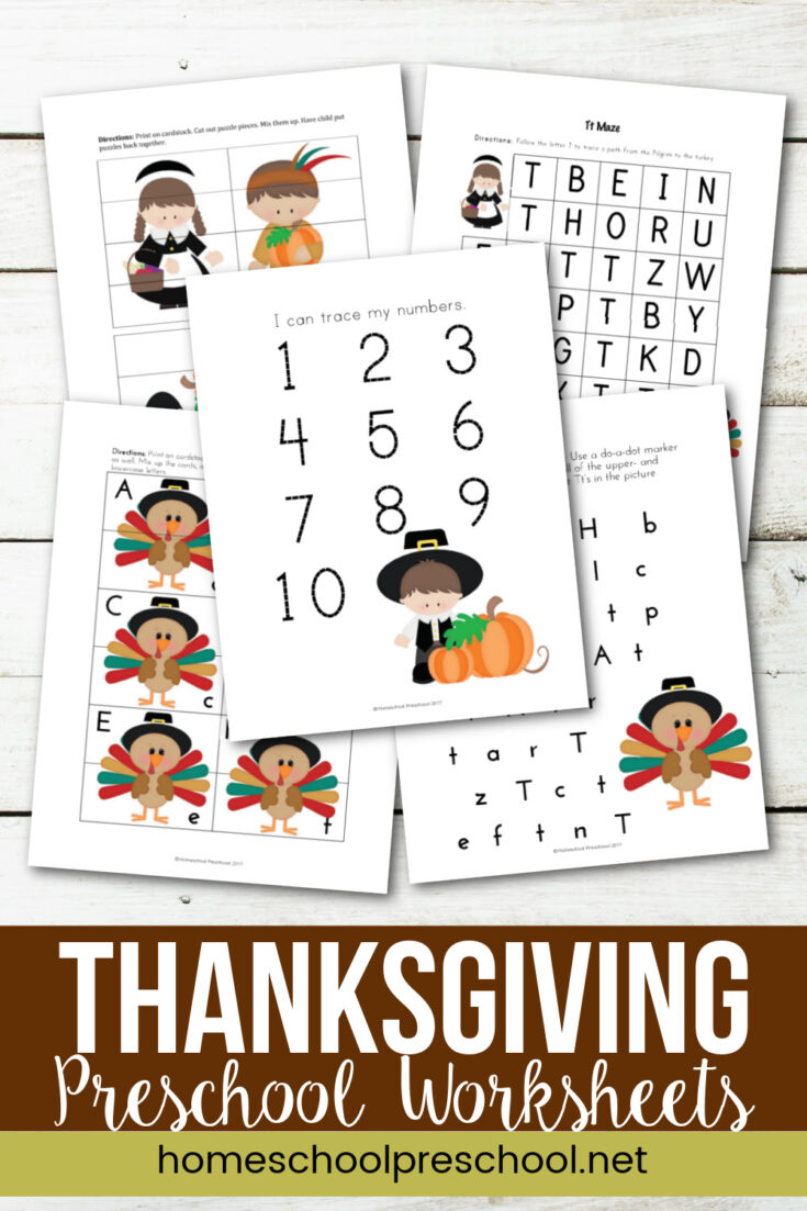 free-thanksgiving-themes-735x1103 Thanksgiving Printables for Preschoolers