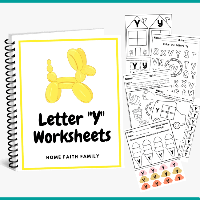 letter-y-worksheets-for-preschool Printable Alphabet Activities for 3 Year Olds