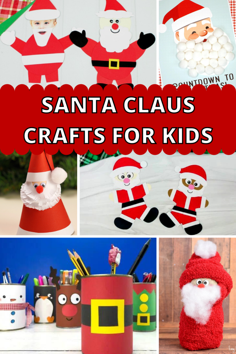 Santa Crafts for Preschoolers