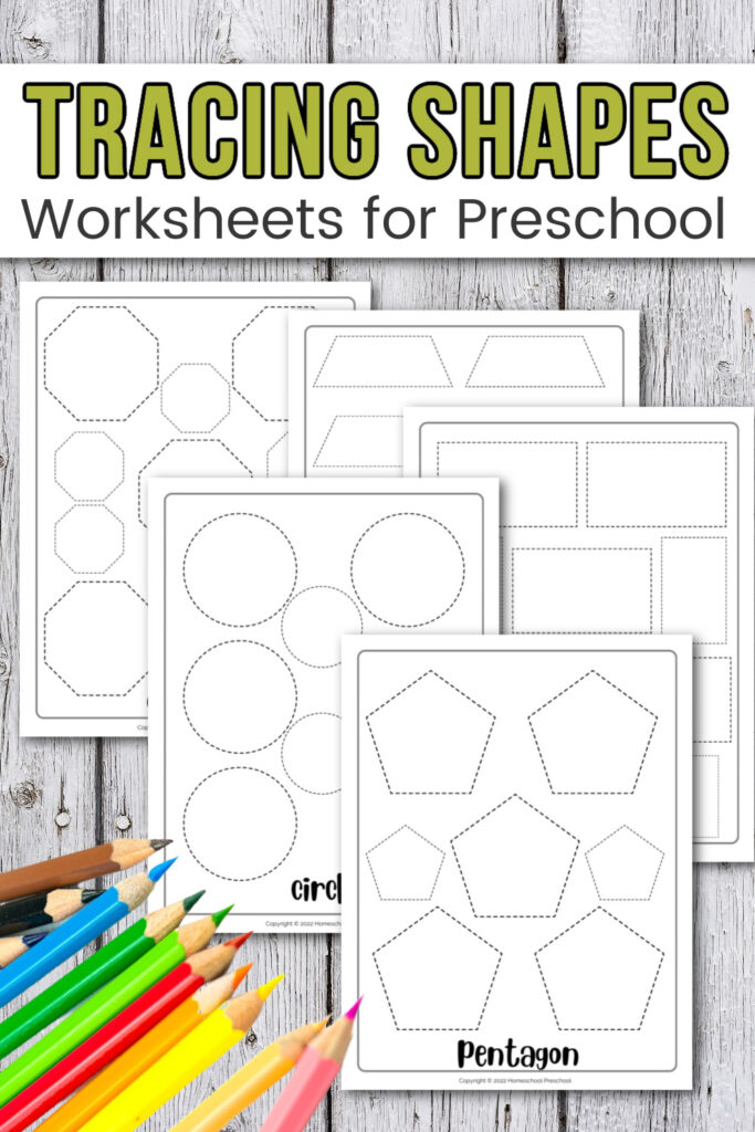 basic-shapes-preschool-1-683x1024 Shape Tracing Worksheets
