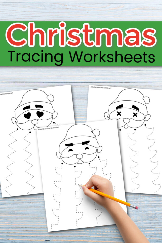 fine-motor-tracing-worksheets-683x1024 Christmas Tracing