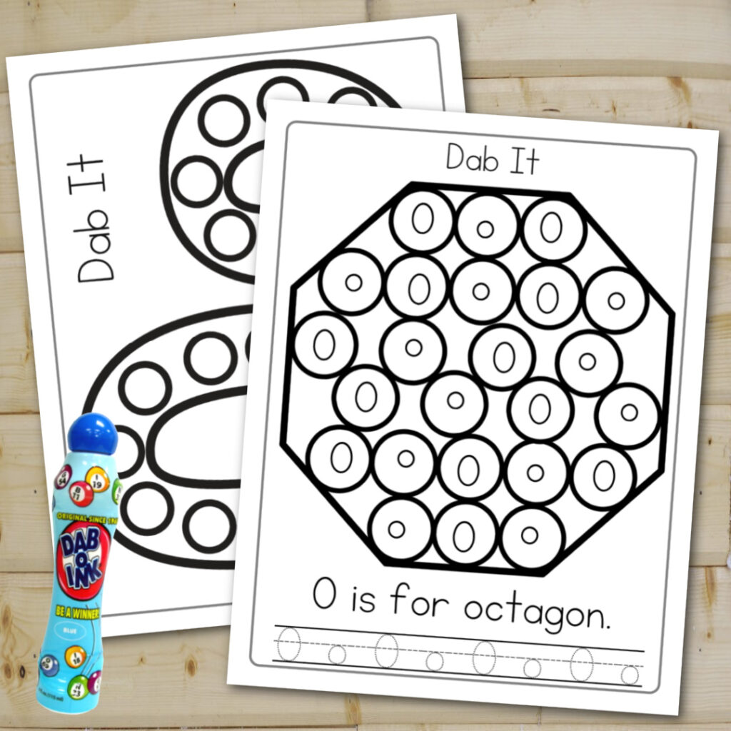 letter-o-do-a-dot-1024x1024 Letter O Worksheets for Preschool