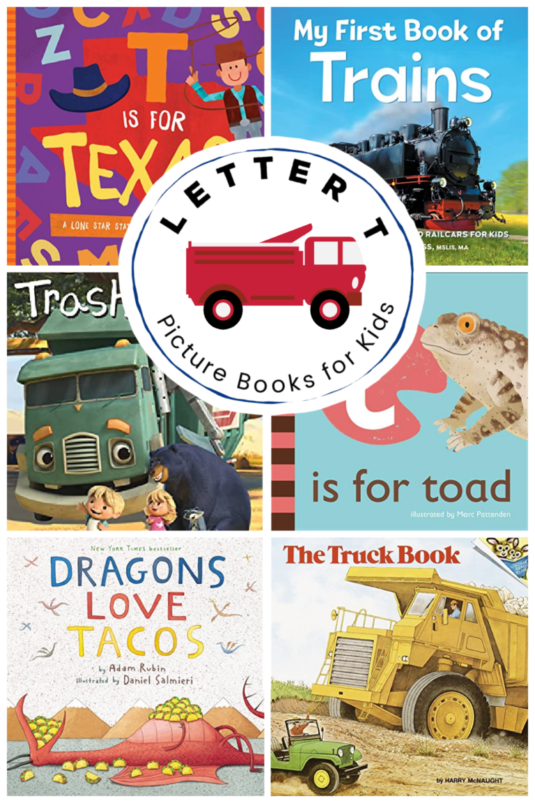 Letter T Books for Preschool