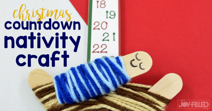 nativity-craft-christmas-countdown-735x386 Nativity Crafts for Sunday School