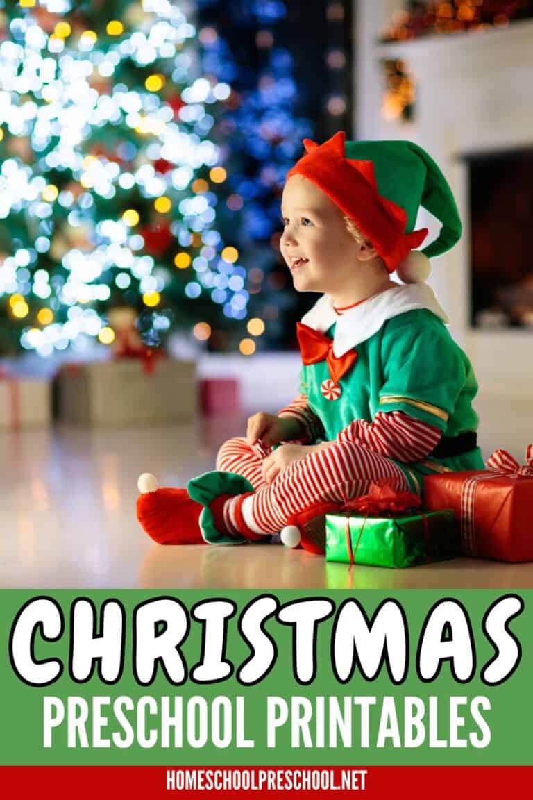 Free Preschool Christmas Printables for Holiday Learning Fun