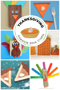 Popsicle Stick Thanksgiving Crafts