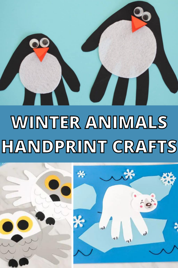Handprint-winter-animals-crafts-683x1024 Handprint Winter Animals Crafts