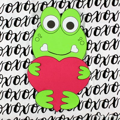 Valentines-Day-Heart-Frog-Craft-featured-image Valentine Heart Animals