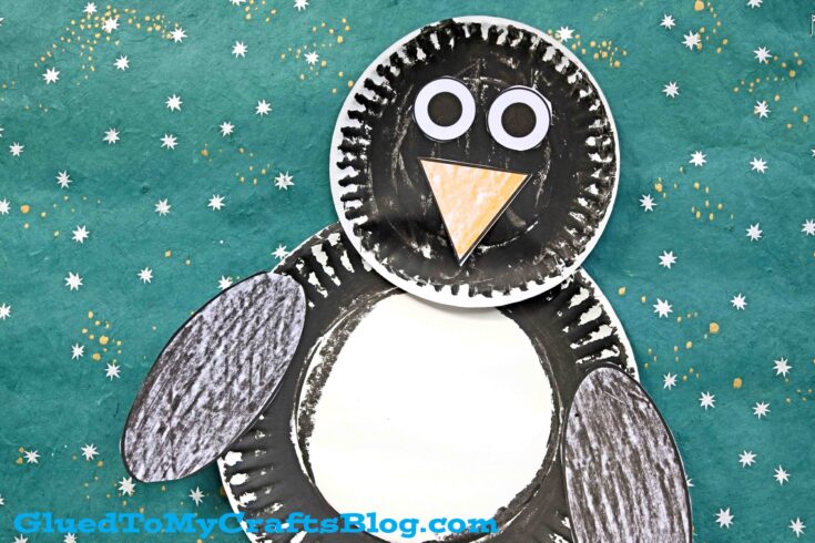 paper-plate-easy-penguin-craft-for-kids-2-scaled-735x490 Paper Plate Winter Animals