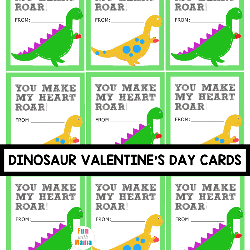 Adorable-Dinosaur-Valentine-Cards-2 Dinosaur Valentine Cards