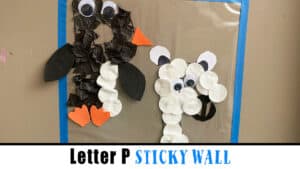 P Project Making Letter P Crafts for Preschool (Easy & Low-Prep)
