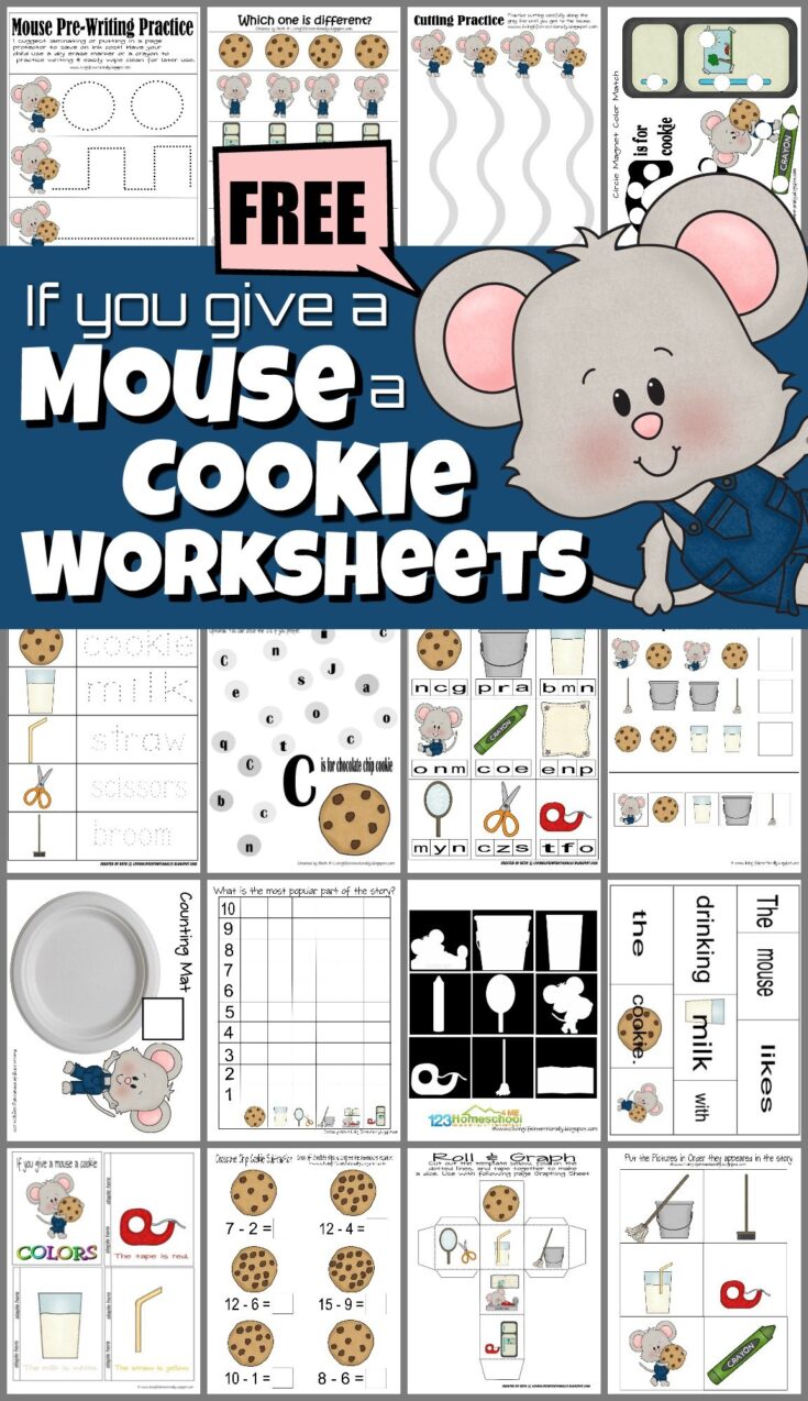 If-you-Give-a-Mouse-a-Cookie-Worksheets-735x1274 If You Give a Mouse a Cookie Printables
