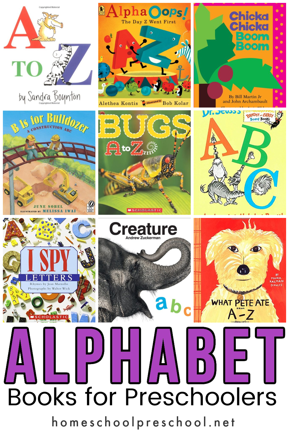 alphabet-books Alphabet Books for Preschoolers