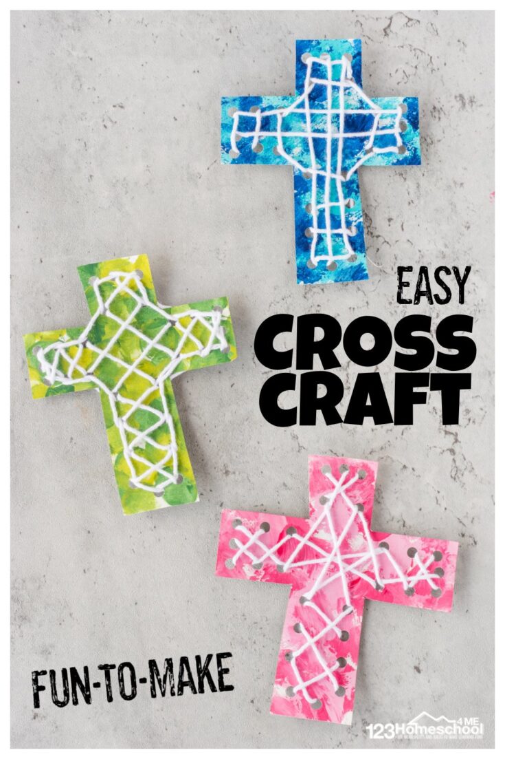 cross-craft-735x1103 Catholic Easter Crafts for Preschoolers