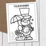 Free Printable Groundhog Day Math Worksheets for Preschool