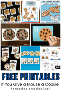 If You Give a Mouse a Cookie Printables