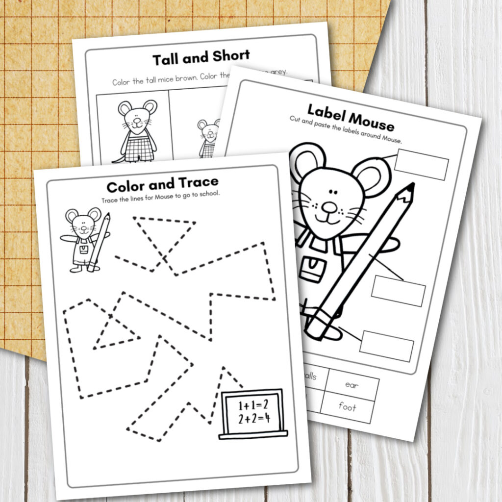 if-you-take-a-mouse-to-school-free-printables-1024x1024 Activities for If You Take a Mouse to School