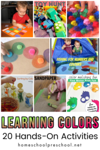20 Hands-On Activities for Learning Colors