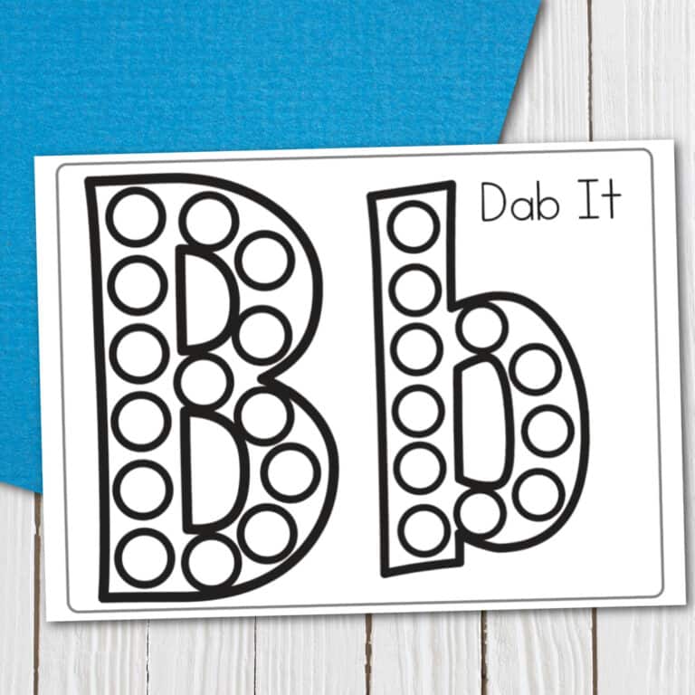 Free Printable Letter B Worksheets | Letter of the Week