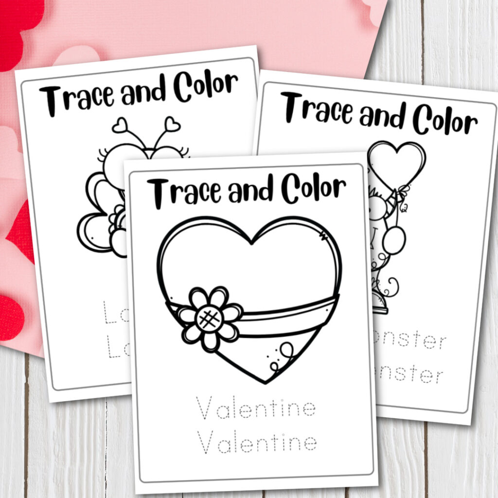 make-a-valentine-1024x1024 Word Tracing Worksheets