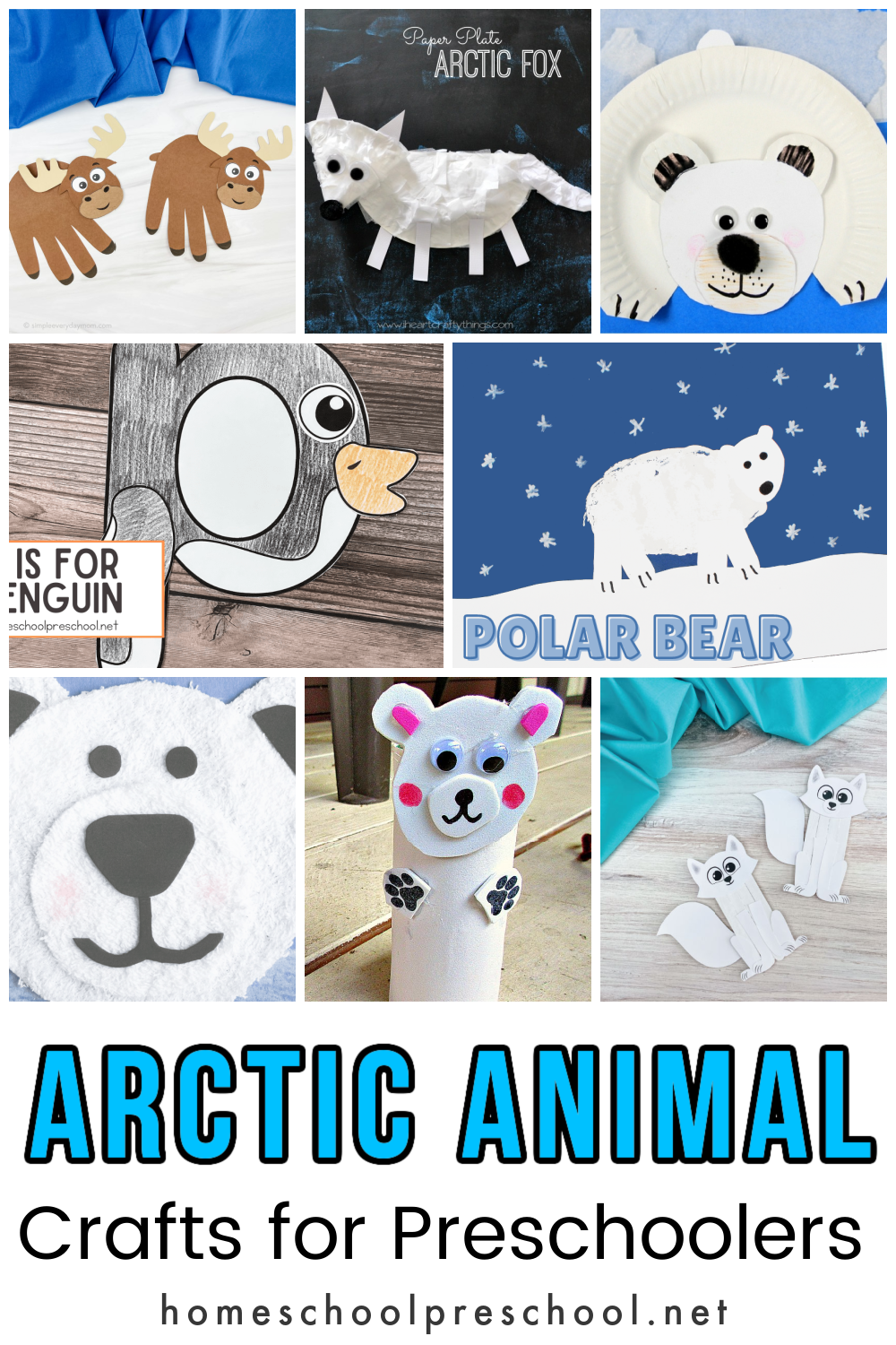 Easy Polar Bear Arctic Craft Paper Plate Perfect For Preschoolers
