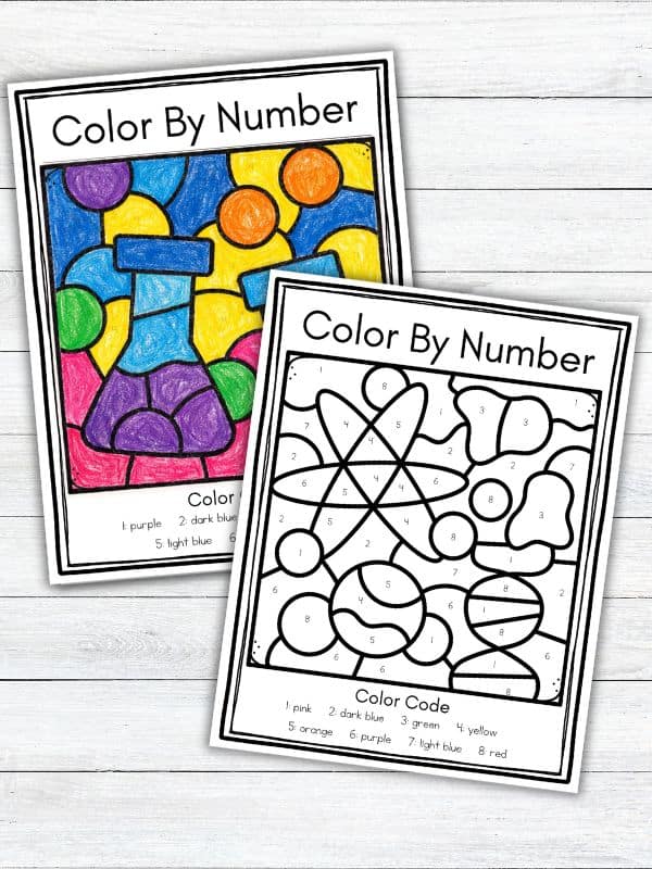 Science Color by Number
