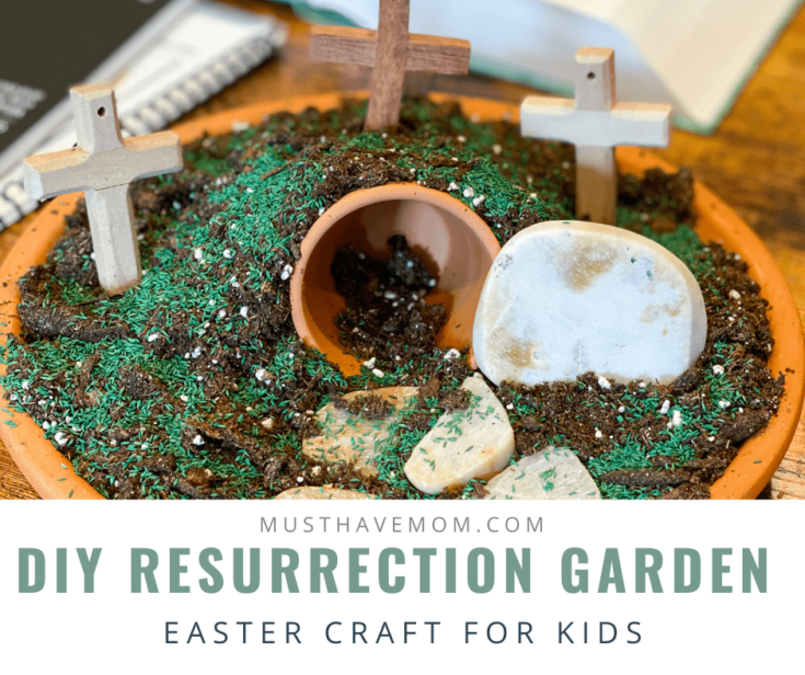 DIY-Resurrection-Garden-for-Kids-735x616 Easter Cross Craft Ideas